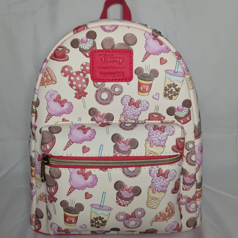 Loungefly Disney Mickey and Minnie Treats Backpack
